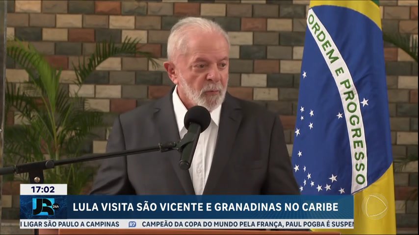 Lula chega a So Vicente e Granadinas para segunda etapa de viagem ao Caribe lula-chega-a-so-vicente-e-granadinas-para-segunda-etapa-de-viagem-ao-caribe
