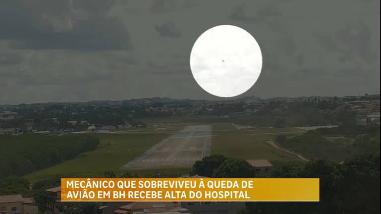Mecnico que sobreviveu queda de aeronave da Polcia Federal em BH recebe alta hospitalar mecnico-que-sobreviveu-queda-de-aeronave-da-polcia-federal-em-bh-recebe-alta-hospitalar