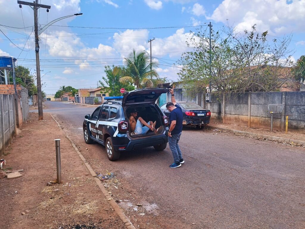 Policia Civil de Canarana Cumpre Mandado de Prisão