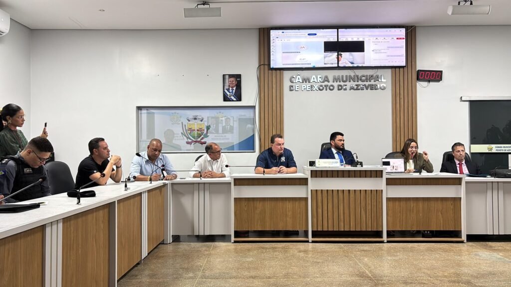 Juca do Guaraná participa de audiência pública sobre mineração em Peixoto de Azevedo