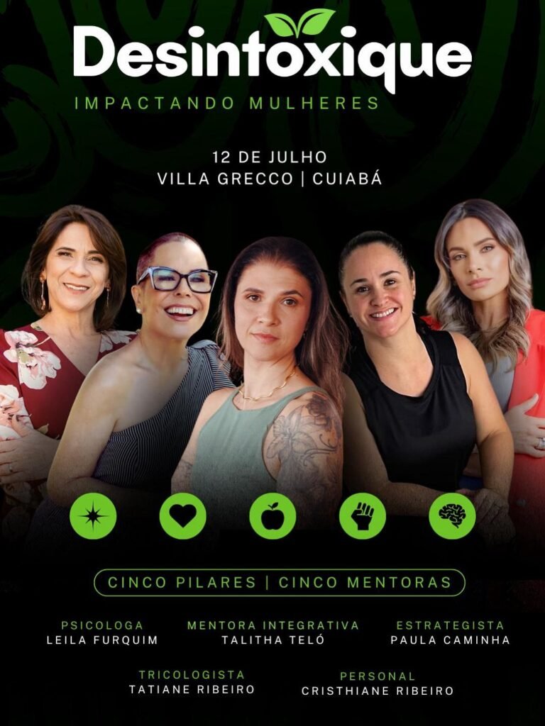 Talitha Teló leva o evento Desintoxique para nossa cidade e lança seu novo livro