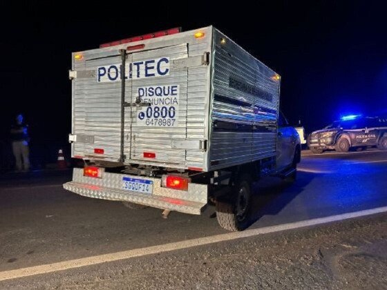 Homem é encontrado morto próximo a viaduto na BR-163 em Rosário Oeste