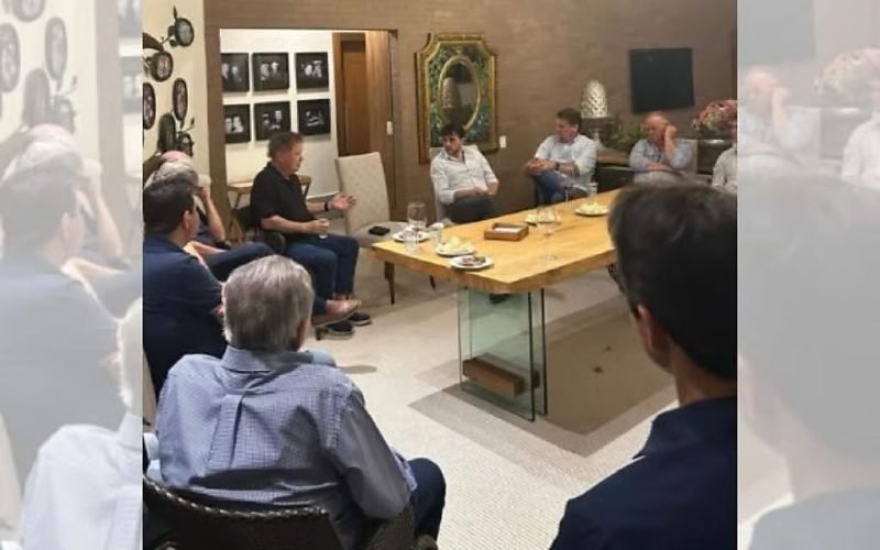 Renan Santos reúne Blairo Maggi, Cidinho e líderes do agro durante agenda em Cuiabá