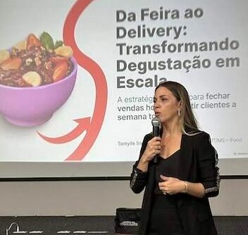 Coordenadora do iFood elogia Festival do Chocolate por investir no sucesso dos expositores