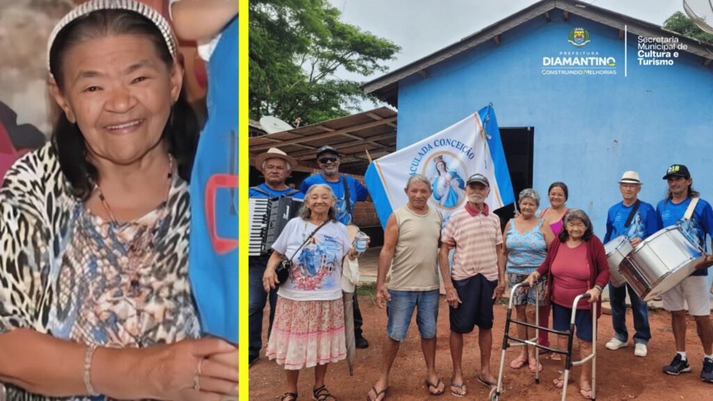 Diamantino se despede de Antônia Ferreira da Silva, a Toinha, guardiã da cultura e das tradições populares