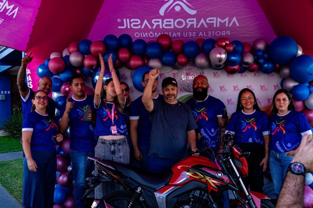 Associado de Tangará da Serra ganha motocicleta zero quilômetro em campanha da Amparo Brasil