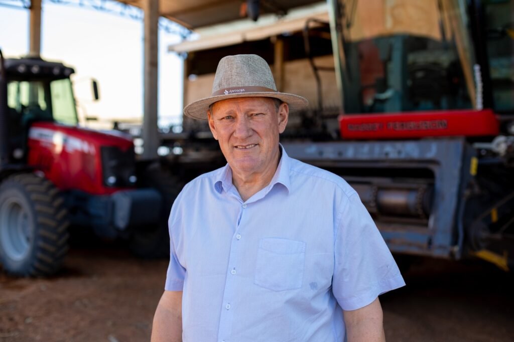 Da pequena propriedade no Sul à agricultura em Mato Grosso, Lírio Lautenschalager construiu sua história no campo
